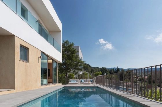 Villa in Alcalali zu verkaufen, Zona de estar 165 m², Baujahr 2026, Zustand Erstbezug, + KLIMA, Klimaanlage, Terreno 300 m², 3 Schlafzimmer, 2 Badezimmer, Pool, ref.: RG-0926-5