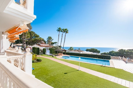 Apartment in Moraira zu verkaufen, Zona de estar 125 m², Baujahr 1998, Klimaanlage, 2 Schlafzimmer, 1 Badezimmer, Pool, ref.: AM-12328DR-5