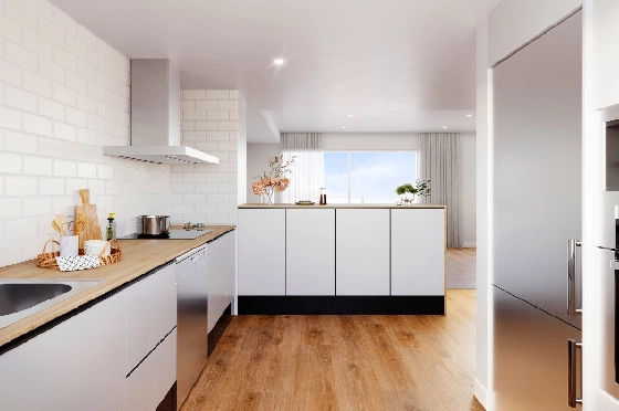 Apartment in Monforte Del Cid(Alenda Golf) zu verkaufen, Zona de estar 81 m², Terreno 162 m², 2 Schlafzimmer, 2 Badezimmer, Pool, ref.: TW-ALLURE-2-13