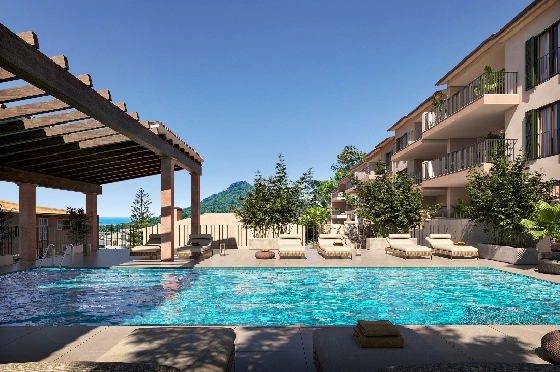 Apartment in Capdepera(Oliu) zu verkaufen, Zona de estar 89 m², Terreno 127 m², 2 Schlafzimmer, 2 Badezimmer, Pool, ref.: TW-OLIU,-CAPDEPERA-1