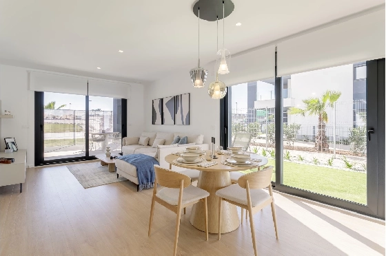 Apartment in Torrevieja(La Mata, Torrevieja, Costa Blanca) zu verkaufen, Zona de estar 65 m², Terreno 115 m², 2 Schlafzimmer, 2 Badezimmer, Pool, ref.: TW-EDEN-BEACH-2-8