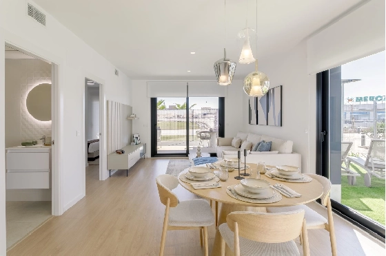 Apartment in Torrevieja(La Mata, Torrevieja, Costa Blanca) zu verkaufen, Zona de estar 65 m², Terreno 115 m², 2 Schlafzimmer, 2 Badezimmer, Pool, ref.: TW-EDEN-BEACH-2-9