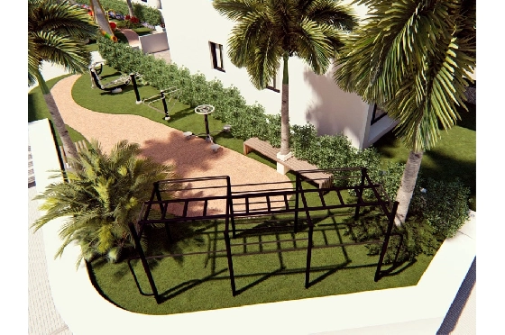 Erdgeschoss Apartment in Torrevieja zu verkaufen, Zona de estar 131 m², Zustand Erstbezug, 2 Schlafzimmer, 2 Badezimmer, Pool, ref.: HA-TON-221-A01-11