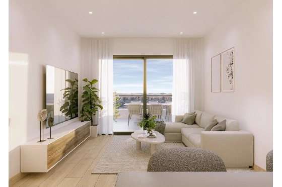 Penthouse Apartment in Torrevieja zu verkaufen, Zona de estar 156 m², Zustand Erstbezug, 2 Schlafzimmer, 2 Badezimmer, Pool, ref.: HA-TON-290-A03-7