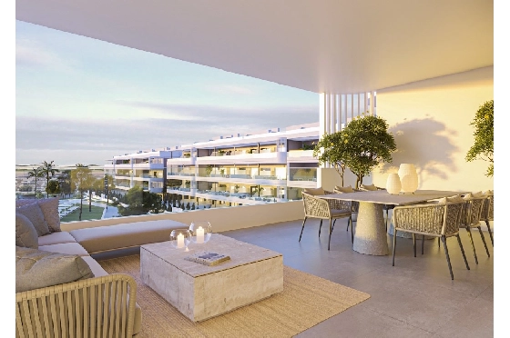 Etagen Apartment in Torrevieja zu verkaufen, Zona de estar 131 m², Zustand Erstbezug, 3 Schlafzimmer, 2 Badezimmer, Pool, ref.: HA-TON-290-A02-9