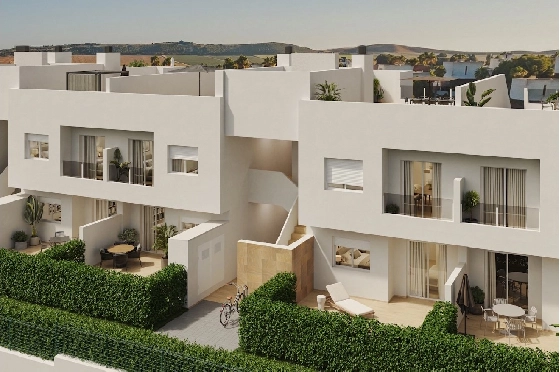 Erdgeschoss Apartment in Algorfa zu verkaufen, Zona de estar 162 m², Zustand Erstbezug, Klimaanlage, 3 Schlafzimmer, 2 Badezimmer, Pool, ref.: HA-ARN-116-A02-2