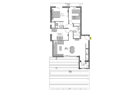 Erdgeschoss Apartment in Algorfa zu verkaufen, Zona de estar 162 m², Zustand Erstbezug, Klimaanlage, 3 Schlafzimmer, 2 Badezimmer, Pool, ref.: HA-ARN-116-A02-9