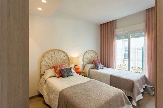 Doppelhaushälfte in Algorfa zu verkaufen, Zona de estar 200 m², Zustand Erstbezug, Klimaanlage, Terreno 450 m², 3 Schlafzimmer, 2 Badezimmer, Pool, ref.: HA-ARN-115-D01-17