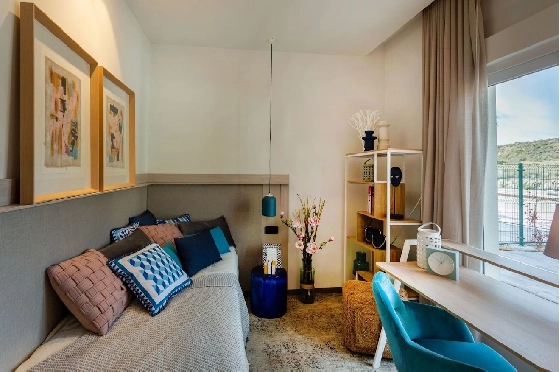 Doppelhaushälfte in Algorfa zu verkaufen, Zona de estar 200 m², Zustand Erstbezug, Klimaanlage, Terreno 450 m², 3 Schlafzimmer, 2 Badezimmer, Pool, ref.: HA-ARN-115-D01-19