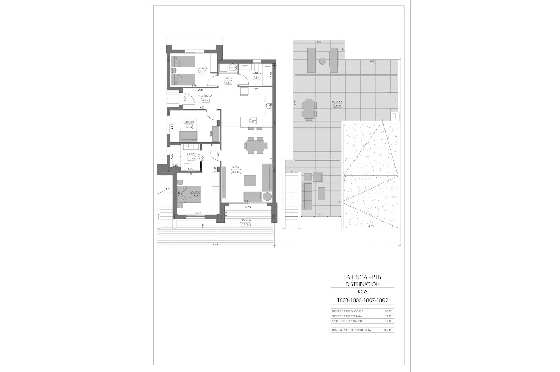 Doppelhaushälfte in Algorfa zu verkaufen, Zona de estar 200 m², Zustand Erstbezug, Klimaanlage, Terreno 450 m², 3 Schlafzimmer, 2 Badezimmer, Pool, ref.: HA-ARN-115-D01-20