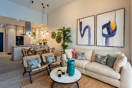 Doppelhaushälfte in Algorfa zu verkaufen, Zona de estar 200 m², Zustand Erstbezug, Klimaanlage, Terreno 450 m², 3 Schlafzimmer, 2 Badezimmer, Pool, ref.: HA-ARN-115-D01-6