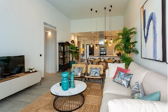 Doppelhaushälfte in Algorfa zu verkaufen, Zona de estar 200 m², Zustand Erstbezug, Klimaanlage, Terreno 450 m², 3 Schlafzimmer, 2 Badezimmer, Pool, ref.: HA-ARN-115-D01-7
