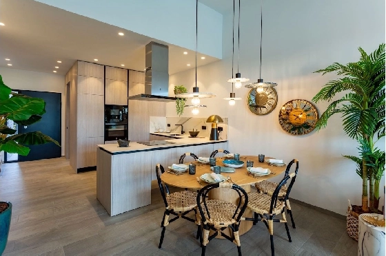 Doppelhaushälfte in Algorfa zu verkaufen, Zona de estar 200 m², Zustand Erstbezug, Klimaanlage, Terreno 450 m², 3 Schlafzimmer, 2 Badezimmer, Pool, ref.: HA-ARN-115-D01-8
