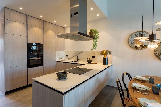Doppelhaushälfte in Algorfa zu verkaufen, Zona de estar 200 m², Zustand Erstbezug, Klimaanlage, Terreno 450 m², 3 Schlafzimmer, 2 Badezimmer, Pool, ref.: HA-ARN-115-D01-9