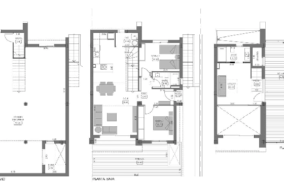 Doppelhaushälfte in Algorfa zu verkaufen, Zona de estar 293 m², Zustand Erstbezug, Klimaanlage, Terreno 292 m², 3 Schlafzimmer, 2 Badezimmer, Pool, ref.: HA-ARN-116-D02-9