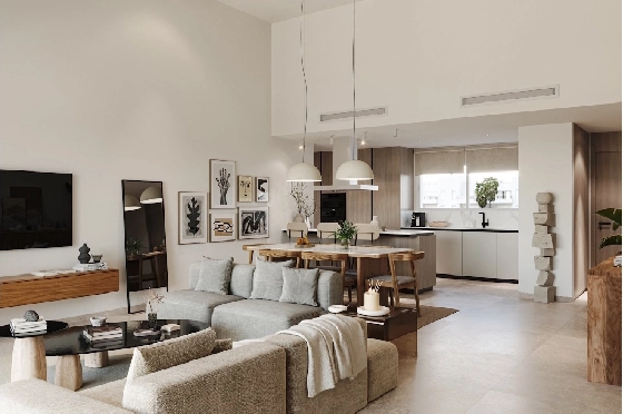 Villa in Algorfa zu verkaufen, Zona de estar 345 m², Zustand Erstbezug, Klimaanlage, Terreno 458 m², 3 Schlafzimmer, 2 Badezimmer, Pool, ref.: HA-ARN-116-E02-2
