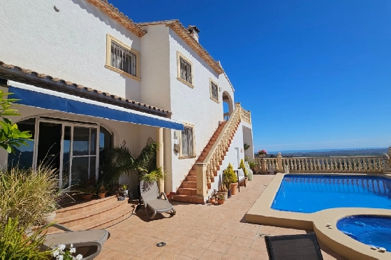 Villa in Pego zu verkaufen, Zona de estar 312 m², Baujahr 2005, Klimaanlage, Terreno 1027 m², 5 Schlafzimmer, 5 Badezimmer, Pool, ref.: O-V98114-1