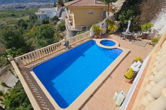 Villa in Pego zu verkaufen, Zona de estar 312 m², Baujahr 2005, Klimaanlage, Terreno 1027 m², 5 Schlafzimmer, 5 Badezimmer, Pool, ref.: O-V98114-28