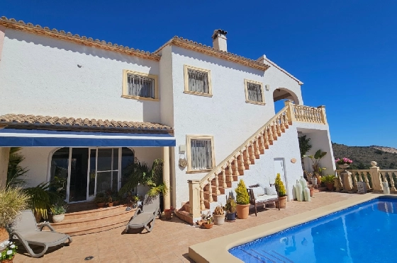 Villa in Pego zu verkaufen, Zona de estar 312 m², Baujahr 2005, Klimaanlage, Terreno 1027 m², 5 Schlafzimmer, 5 Badezimmer, Pool, ref.: O-V98114-47
