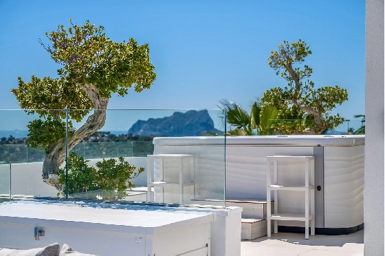 Villa in Moraira zu verkaufen, Zona de estar 370 m², Baujahr 2022, Klimaanlage, Terreno 813 m², 4 Schlafzimmer, 4 Badezimmer, Pool, ref.: AM-12683DR-14