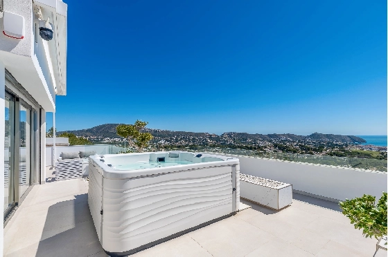 Villa in Moraira zu verkaufen, Zona de estar 370 m², Baujahr 2022, Klimaanlage, Terreno 813 m², 4 Schlafzimmer, 4 Badezimmer, Pool, ref.: AM-12683DR-18
