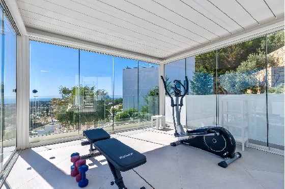 Villa in Moraira zu verkaufen, Zona de estar 370 m², Baujahr 2022, Klimaanlage, Terreno 813 m², 4 Schlafzimmer, 4 Badezimmer, Pool, ref.: AM-12683DR-20