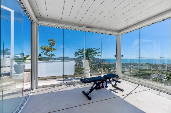 Villa in Moraira zu verkaufen, Zona de estar 370 m², Baujahr 2022, Klimaanlage, Terreno 813 m², 4 Schlafzimmer, 4 Badezimmer, Pool, ref.: AM-12683DR-21