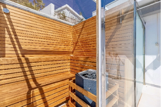 Villa in Moraira zu verkaufen, Zona de estar 370 m², Baujahr 2022, Klimaanlage, Terreno 813 m², 4 Schlafzimmer, 4 Badezimmer, Pool, ref.: AM-12683DR-22