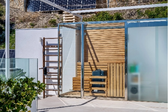 Villa in Moraira zu verkaufen, Zona de estar 370 m², Baujahr 2022, Klimaanlage, Terreno 813 m², 4 Schlafzimmer, 4 Badezimmer, Pool, ref.: AM-12683DR-24