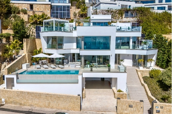 Villa in Moraira zu verkaufen, Zona de estar 370 m², Baujahr 2022, Klimaanlage, Terreno 813 m², 4 Schlafzimmer, 4 Badezimmer, Pool, ref.: AM-12683DR-35