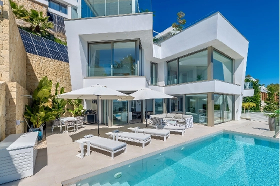 Villa in Moraira zu verkaufen, Zona de estar 370 m², Baujahr 2022, Klimaanlage, Terreno 813 m², 4 Schlafzimmer, 4 Badezimmer, Pool, ref.: AM-12683DR-40