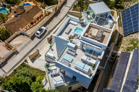 Villa in Moraira zu verkaufen, Zona de estar 370 m², Baujahr 2022, Klimaanlage, Terreno 813 m², 4 Schlafzimmer, 4 Badezimmer, Pool, ref.: AM-12683DR-44