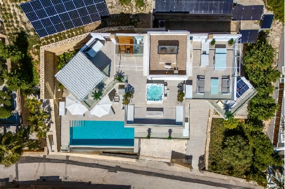 Villa in Moraira zu verkaufen, Zona de estar 370 m², Baujahr 2022, Klimaanlage, Terreno 813 m², 4 Schlafzimmer, 4 Badezimmer, Pool, ref.: AM-12683DR-45