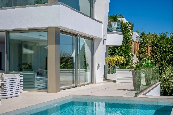 Villa in Moraira zu verkaufen, Zona de estar 370 m², Baujahr 2022, Klimaanlage, Terreno 813 m², 4 Schlafzimmer, 4 Badezimmer, Pool, ref.: AM-12683DR-46