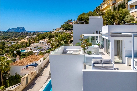 Villa in Moraira zu verkaufen, Zona de estar 370 m², Baujahr 2022, Klimaanlage, Terreno 813 m², 4 Schlafzimmer, 4 Badezimmer, Pool, ref.: AM-12683DR-47