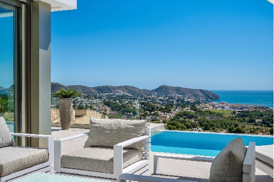 Villa in Moraira zu verkaufen, Zona de estar 370 m², Baujahr 2022, Klimaanlage, Terreno 813 m², 4 Schlafzimmer, 4 Badezimmer, Pool, ref.: AM-12683DR-50