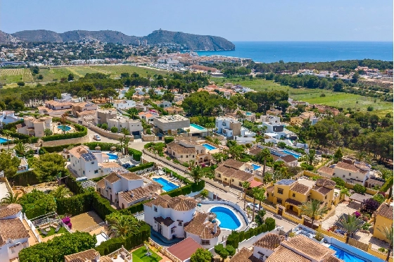 Villa in Moraira zu verkaufen, Zona de estar 290 m², Baujahr 2003, + Ofen, Klimaanlage, Terreno 847 m², 3 Schlafzimmer, 3 Badezimmer, Pool, ref.: AM-12692DR-13