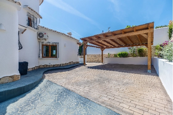 Villa in Moraira zu verkaufen, Zona de estar 290 m², Baujahr 2003, + Ofen, Klimaanlage, Terreno 847 m², 3 Schlafzimmer, 3 Badezimmer, Pool, ref.: AM-12692DR-34