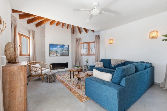 Villa in Moraira zu verkaufen, Zona de estar 290 m², Baujahr 2003, + Ofen, Klimaanlage, Terreno 847 m², 3 Schlafzimmer, 3 Badezimmer, Pool, ref.: AM-12692DR-40