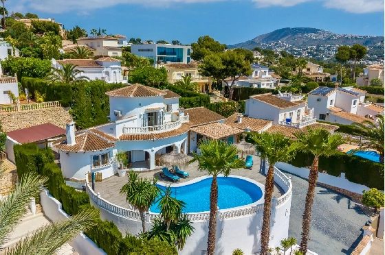 Villa in Moraira zu verkaufen, Zona de estar 290 m², Baujahr 2003, + Ofen, Klimaanlage, Terreno 847 m², 3 Schlafzimmer, 3 Badezimmer, Pool, ref.: AM-12692DR-5