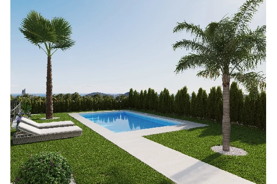 Villa in Finestrat zu verkaufen, Zona de estar 157 m², Terreno 517 m², 3 Schlafzimmer, 3 Badezimmer, Pool, ref.: CPS-ESPH995-3