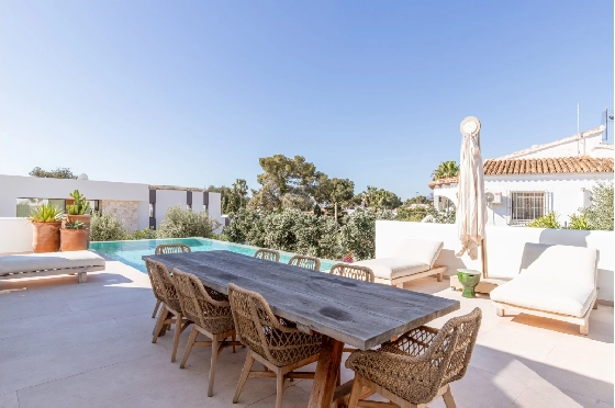 Villa in Moraira zu verkaufen, Zona de estar 347 m², Baujahr 2025, Klimaanlage, Terreno 852 m², 4 Schlafzimmer, 5 Badezimmer, Pool, ref.: AM-12704DA-1