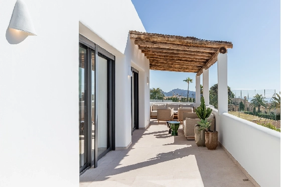 Villa in Moraira zu verkaufen, Zona de estar 347 m², Baujahr 2025, Klimaanlage, Terreno 852 m², 4 Schlafzimmer, 5 Badezimmer, Pool, ref.: AM-12704DA-12