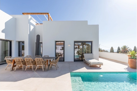 Villa in Moraira zu verkaufen, Zona de estar 347 m², Baujahr 2025, Klimaanlage, Terreno 852 m², 4 Schlafzimmer, 5 Badezimmer, Pool, ref.: AM-12704DA-2