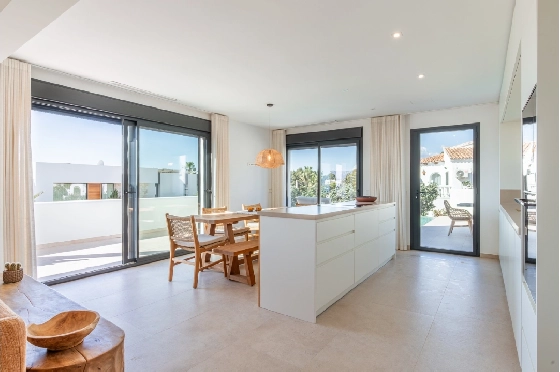 Villa in Moraira zu verkaufen, Zona de estar 347 m², Baujahr 2025, Klimaanlage, Terreno 852 m², 4 Schlafzimmer, 5 Badezimmer, Pool, ref.: AM-12704DA-24