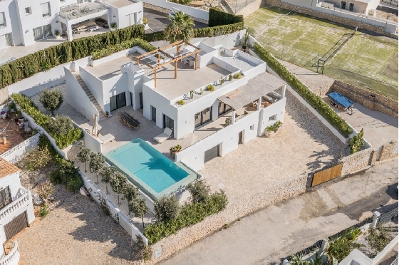 Villa in Moraira zu verkaufen, Zona de estar 347 m², Baujahr 2025, Klimaanlage, Terreno 852 m², 4 Schlafzimmer, 5 Badezimmer, Pool, ref.: AM-12704DA-43