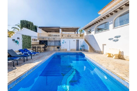 Villa in Benissa(La Fustera) zu verkaufen, Zona de estar 284 m², + Fussbodenheizung, Klimaanlage, Terreno 1143 m², 5 Schlafzimmer, 4 Badezimmer, Pool, ref.: CPS-EXCLBEN849-3