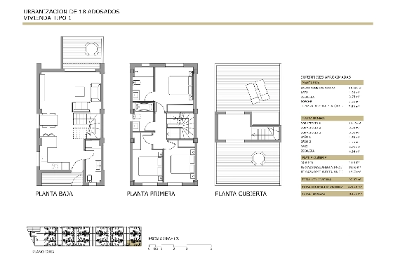 Eck-Reihenhaus in Els Poblets zu verkaufen, Zona de estar 92 m², Terreno 43 m², 3 Schlafzimmer, 2 Badezimmer, ref.: IV-SV1-8