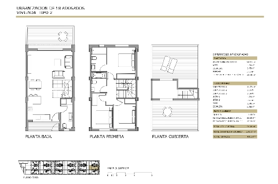Reihenhaus-Mitte in Els Poblets zu verkaufen, Zona de estar 93 m², Terreno 51 m², 3 Schlafzimmer, 2 Badezimmer, ref.: IV-SV12-8