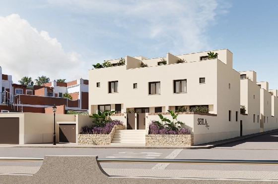 Reihenhaus-Mitte in Els Poblets zu verkaufen, Zona de estar 95 m², Terreno 53 m², 3 Schlafzimmer, 2 Badezimmer, ref.: IV-SV5-6